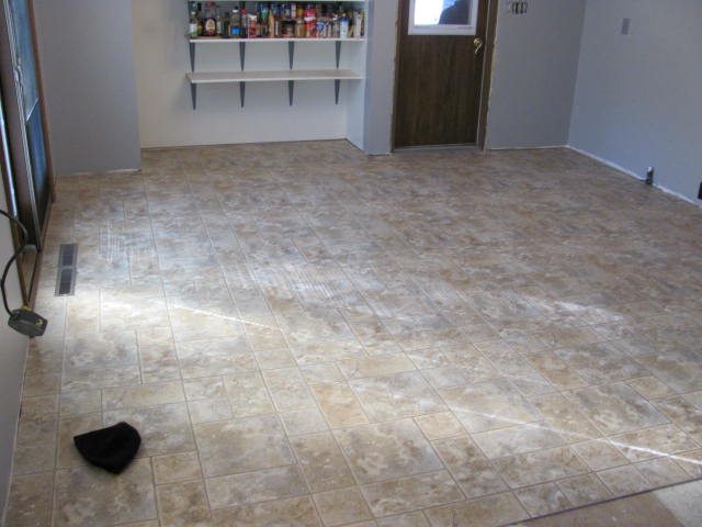 New floor installed